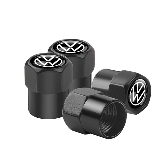 Vw Dust Caps Black