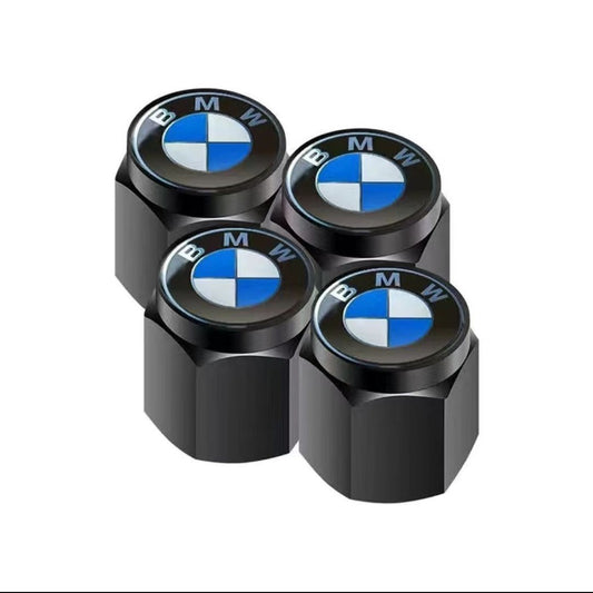 BMW Dust Caps Size Universal Fitment - Black/Silver